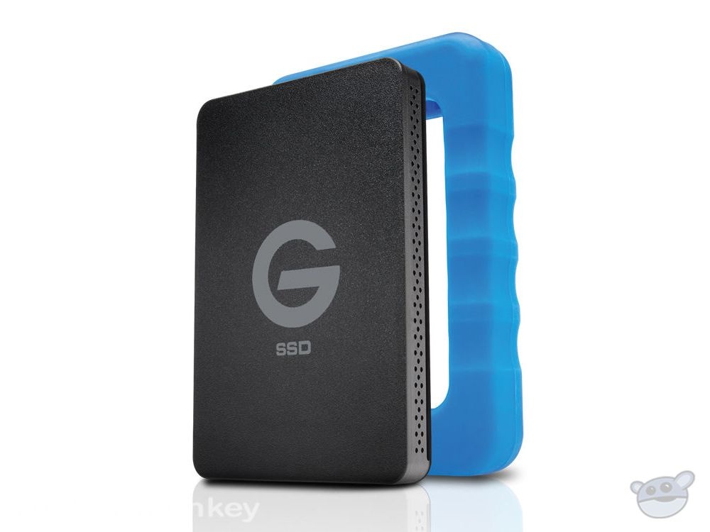 G-Technology 1TB G-DRIVE ev RaW USB 3.0 SSD with Rugged Bumper