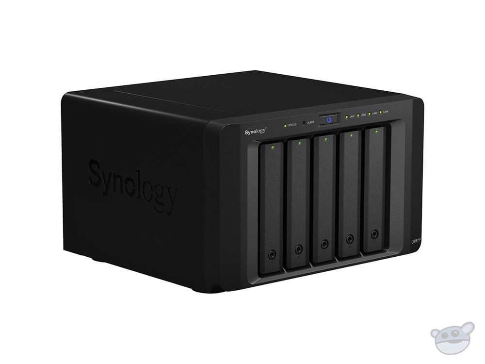 Synology DiskStation 40TB (5 x 8TB) DS1515+ 5-Bay NAS Server Kit with Drives