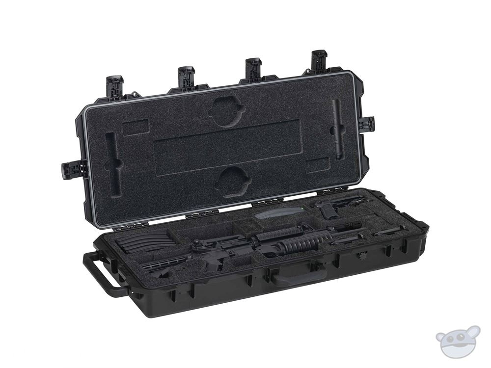 Pelican 472-PWC-M4 Hard Rifle Case for One M4 Rifle and One M9 Pistol (Black)