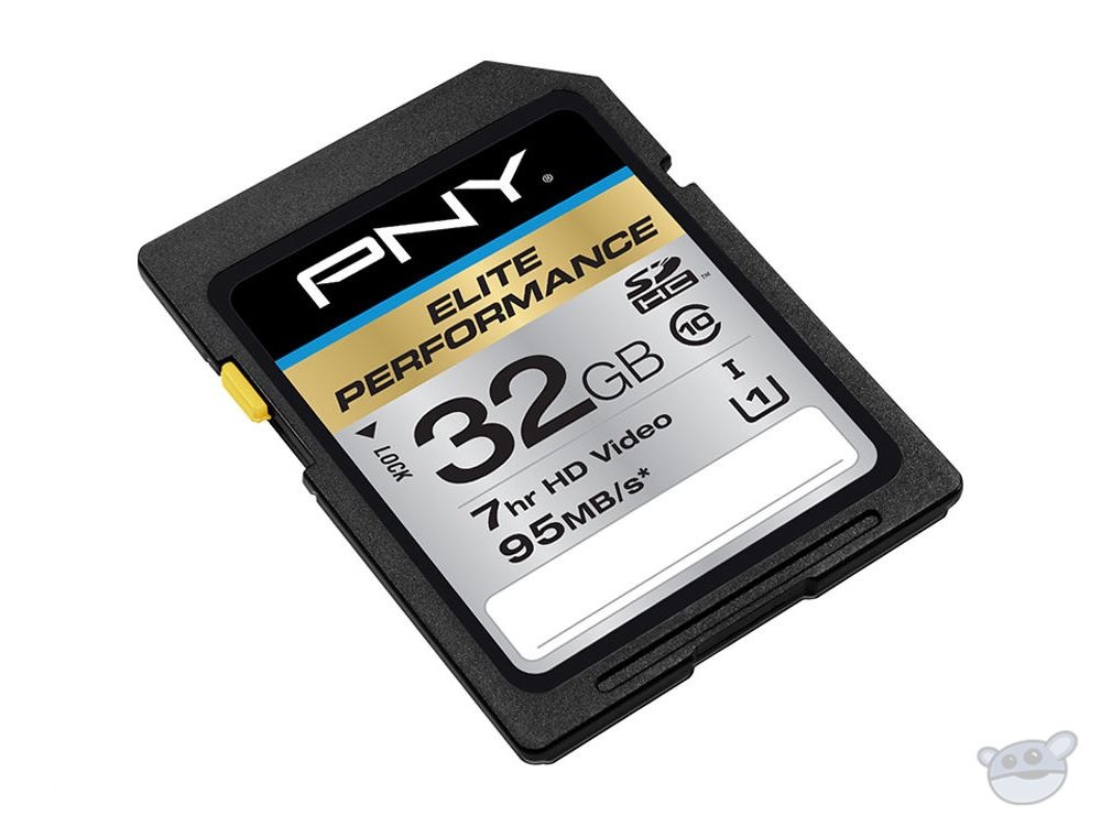 PNY Technologies 32GB Elite Performance UHS-1 SDHC Memory Card (U1, Class 10)
