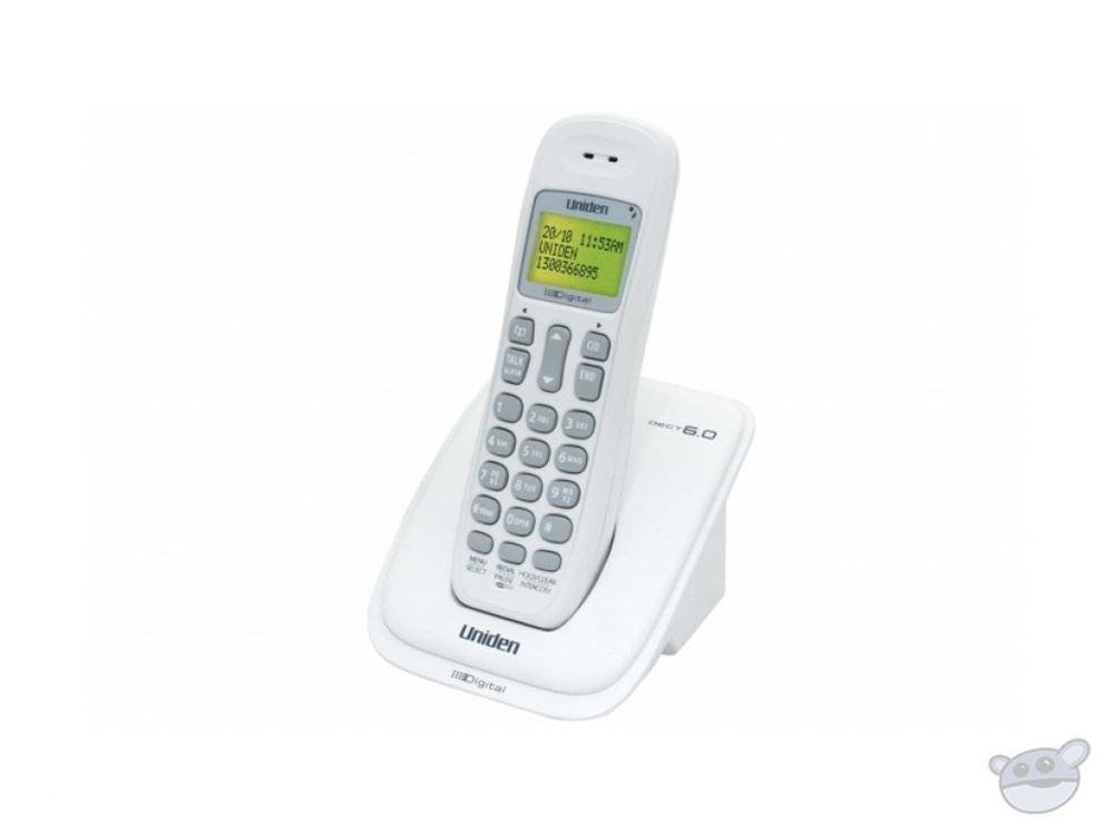 Uniden DECT 1015 Cordless Phone (White)