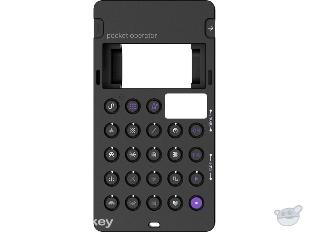 Teenage Engineering CA-20 Silicone Pro Case for Pocket Operator PO-20 (Black & Purple)