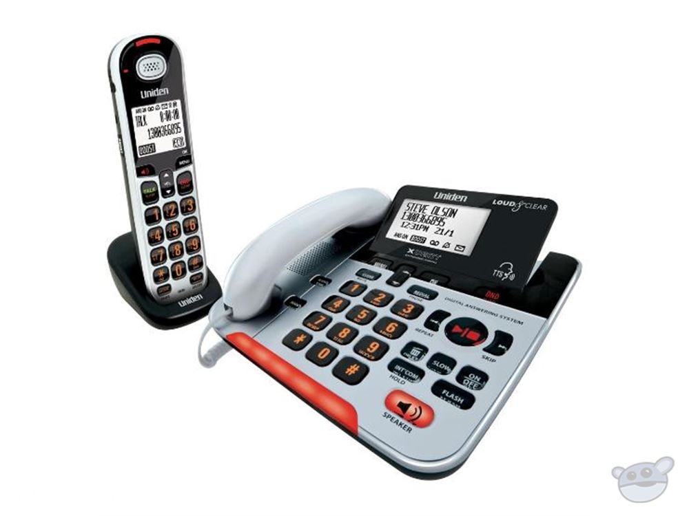 Uniden XDECT SSE37+1 Corded Phone with Cordless Handset