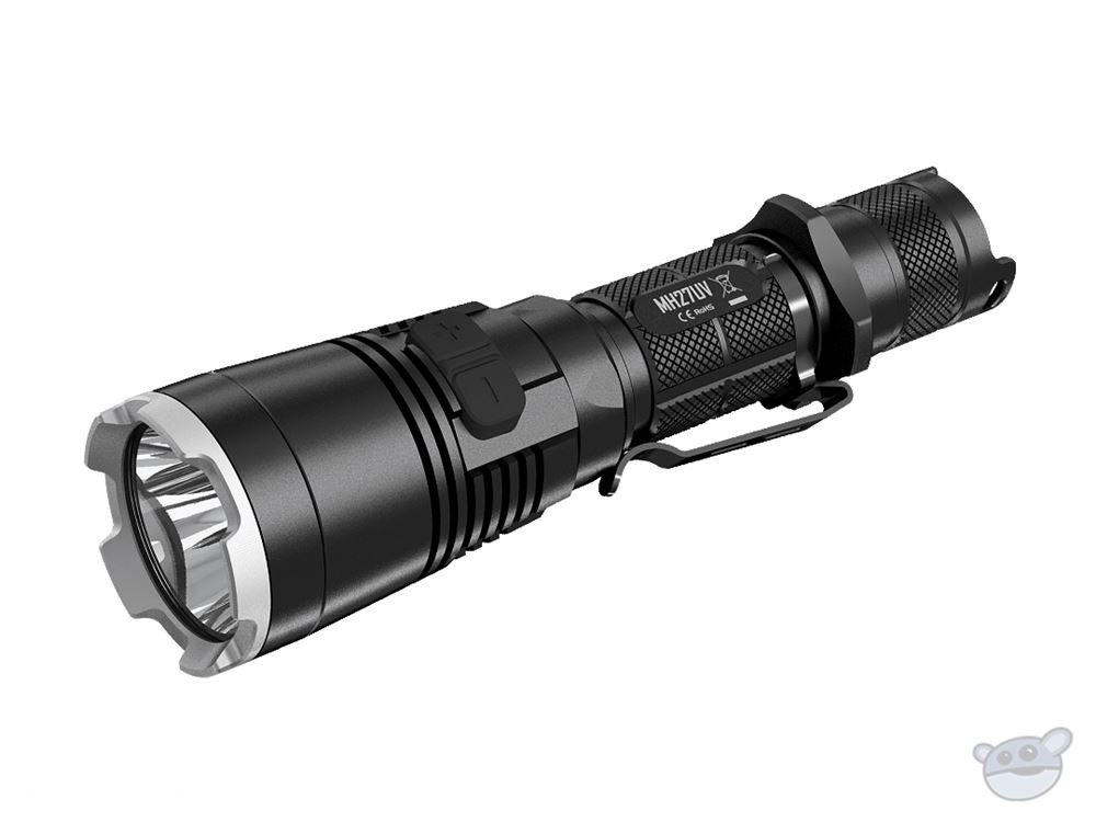 NITECORE MH27UV Rechargeable Multi-Spectrum LED Flashlight with Ultraviolet Light