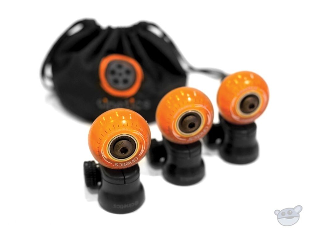 Cinetics miniSkates Camera Dolly Wheels for GorillaPod SLR-Zoom Tripod