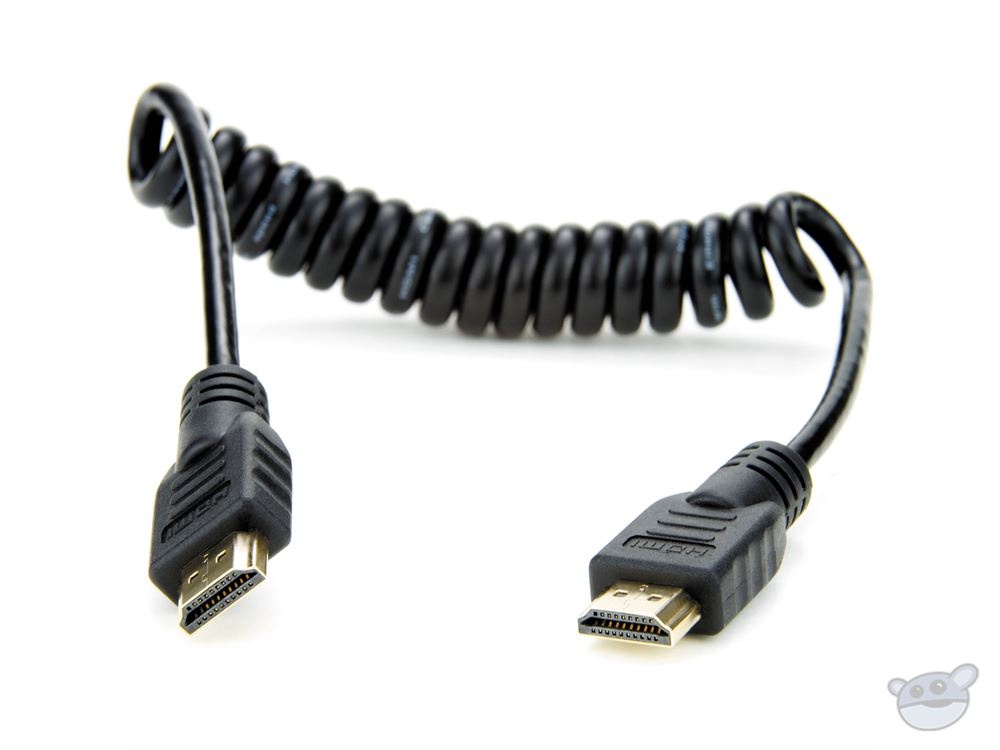 Atomos Full HDMI Coiled Cable (30-45 cm) - Open Box Special