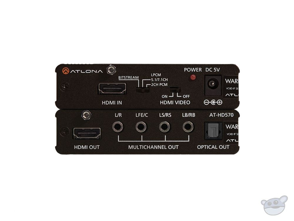 Atlona HDMI (1.3) Audio De-Embedder with 3D Support