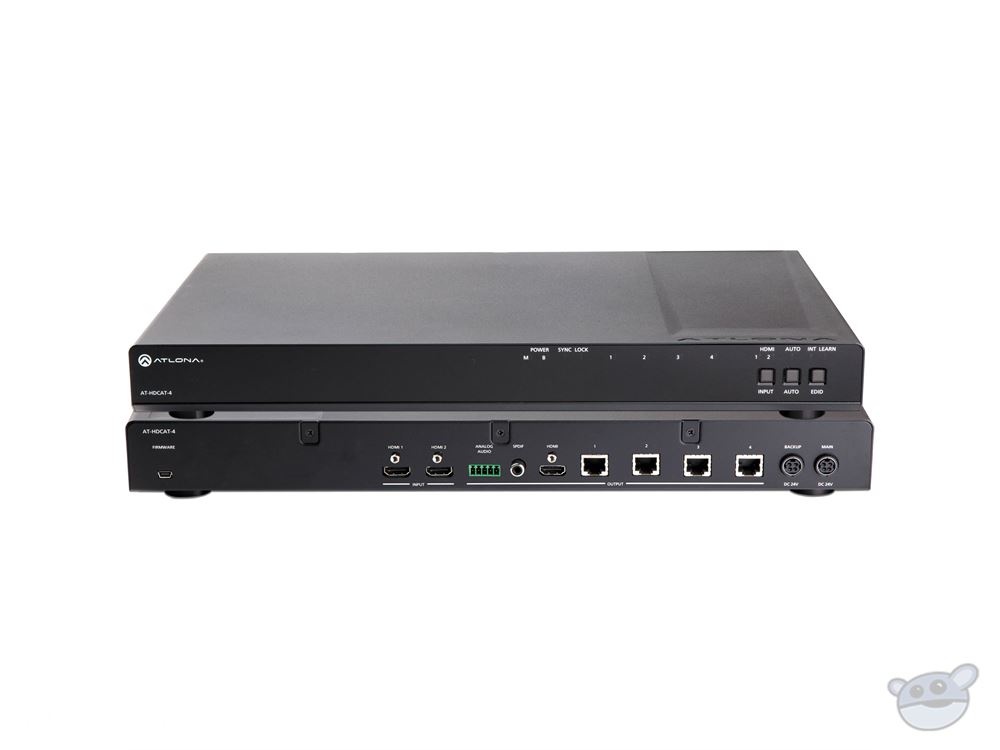Atlona AT-HDCAT-4 HDBaseT HDMI 2 x 4 Distribution Amplifier