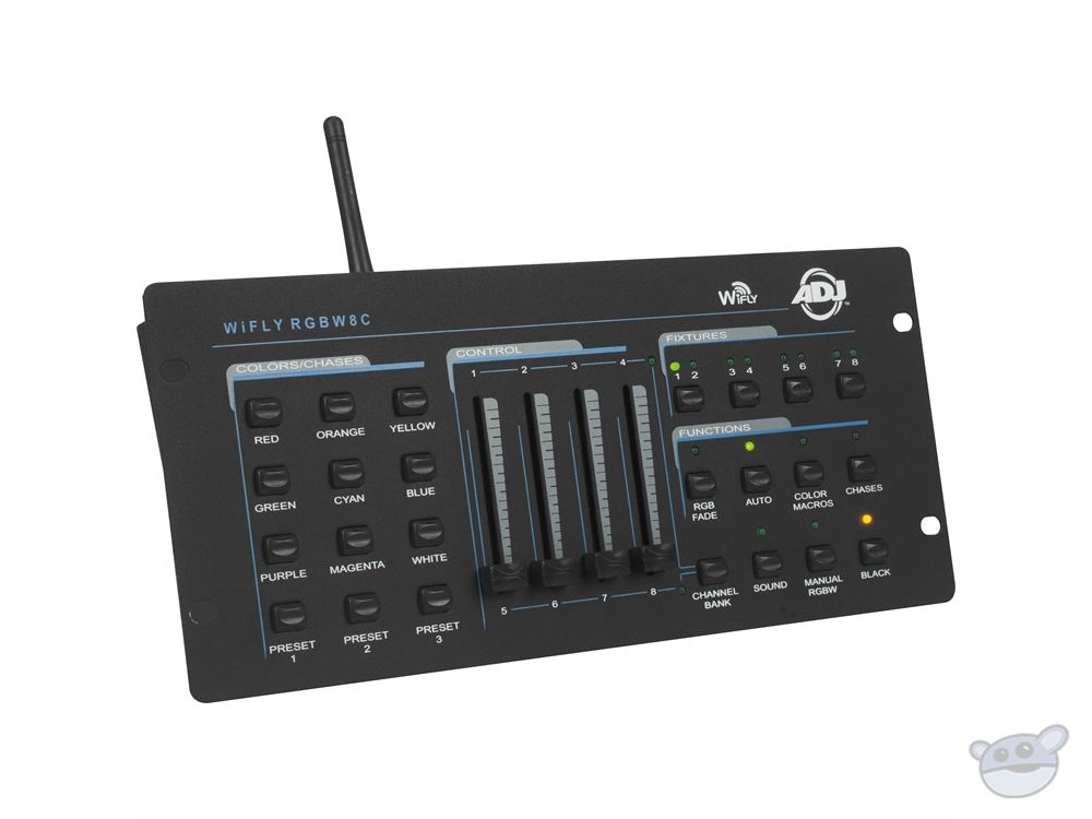 American DJ WiFly RGBW8C DMX Wireless Controller