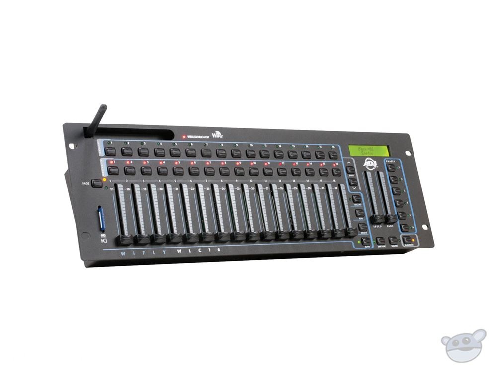 American DJ WiFLY WLC16 512-Channel DMX Controller with Built-In WiFly