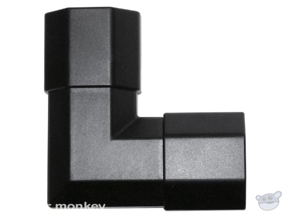 Brateck CC33-JB 33x18mm Corner Joint Black