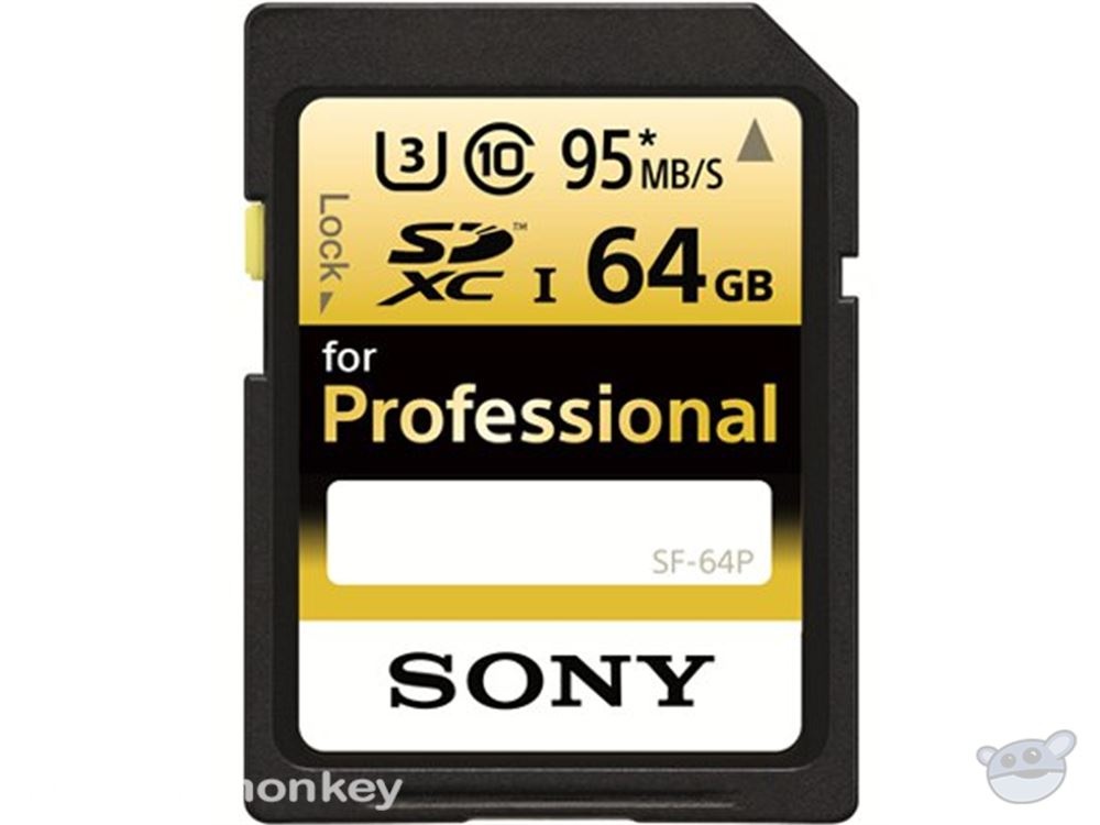 Sony 64GB SDXC Pro Memory Card