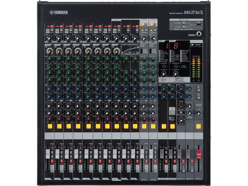 Yamaha MGP16X 16-Channel Premium Mixing Console