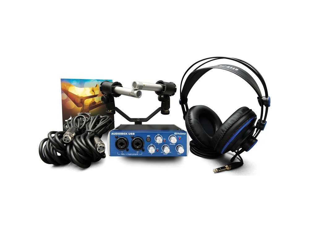 PreSonus AudioBox Stereo USB Stereo Hardware and Software Recording Kit