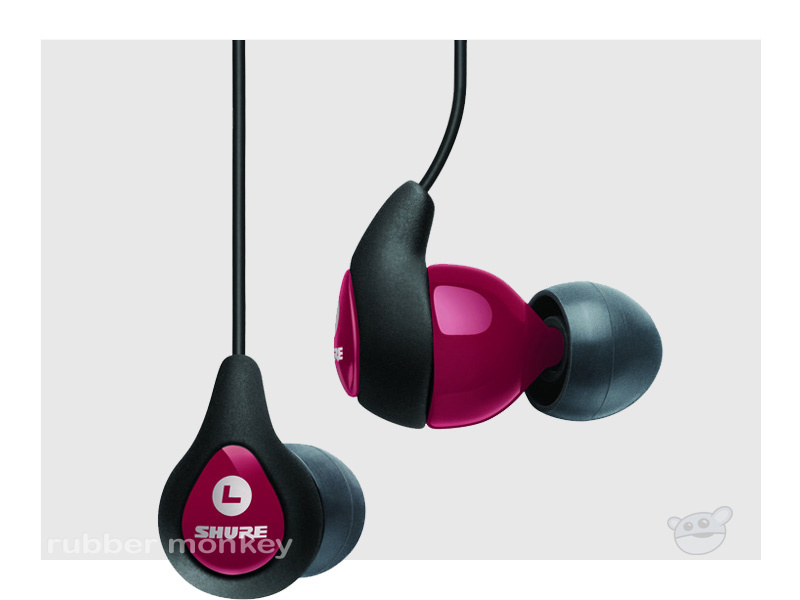 Shure SE115 2nd Gen Sound Isolating Earphones - Red