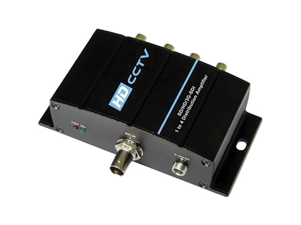 AAS 3G/HD/SD-SDI 1 to 4 Distribution Amplifier