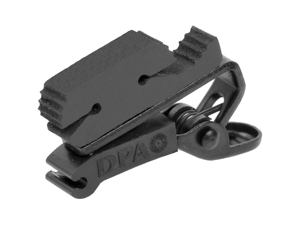 DPA Microphones SCM0008 Miniature Clip, Double Lock (Black)