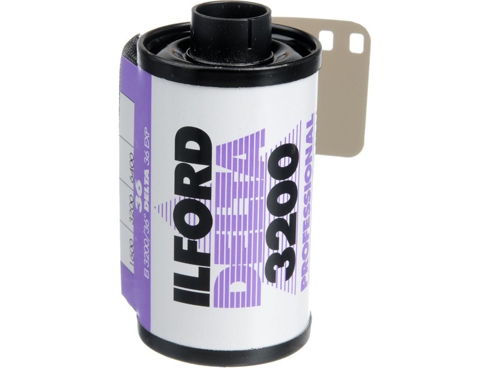 Ilford Delta 3200 Professional Black and White Negative Film (35mm Roll Film, 36 Exposures)
