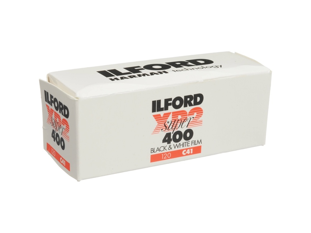 Ilford XP2 Super Black and White Negative Film (120 Roll Film)