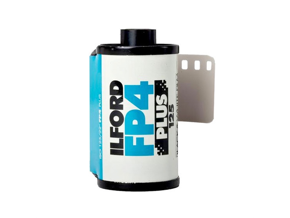 Ilford FP4 Plus Black and White Negative Film (35mm Roll Film, 24 Exposures)