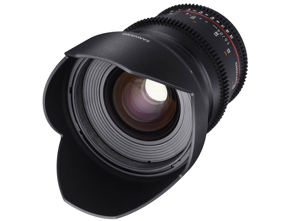 Samyang 24mm T1.5 VDSLR ED AS IF UMC II Cine Lens for Canon EF Mount
