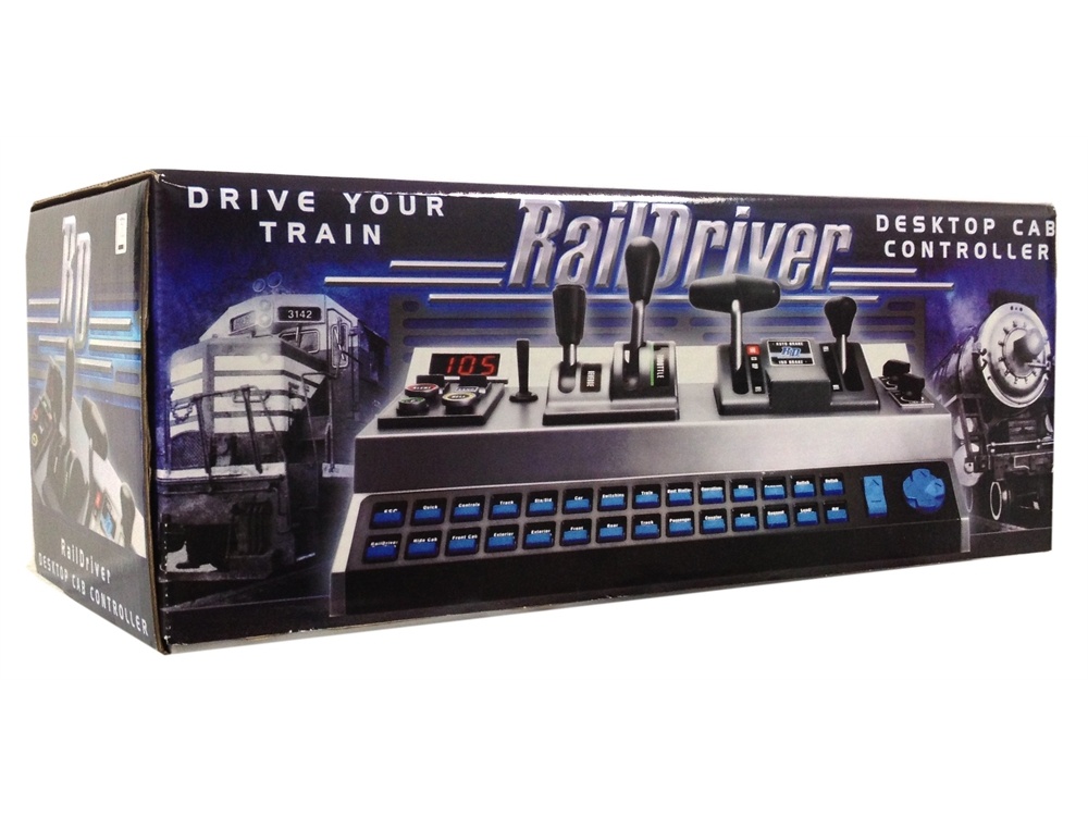 RailDriver Desktop Train Cab Controller, train, computer, throttle, video  recording