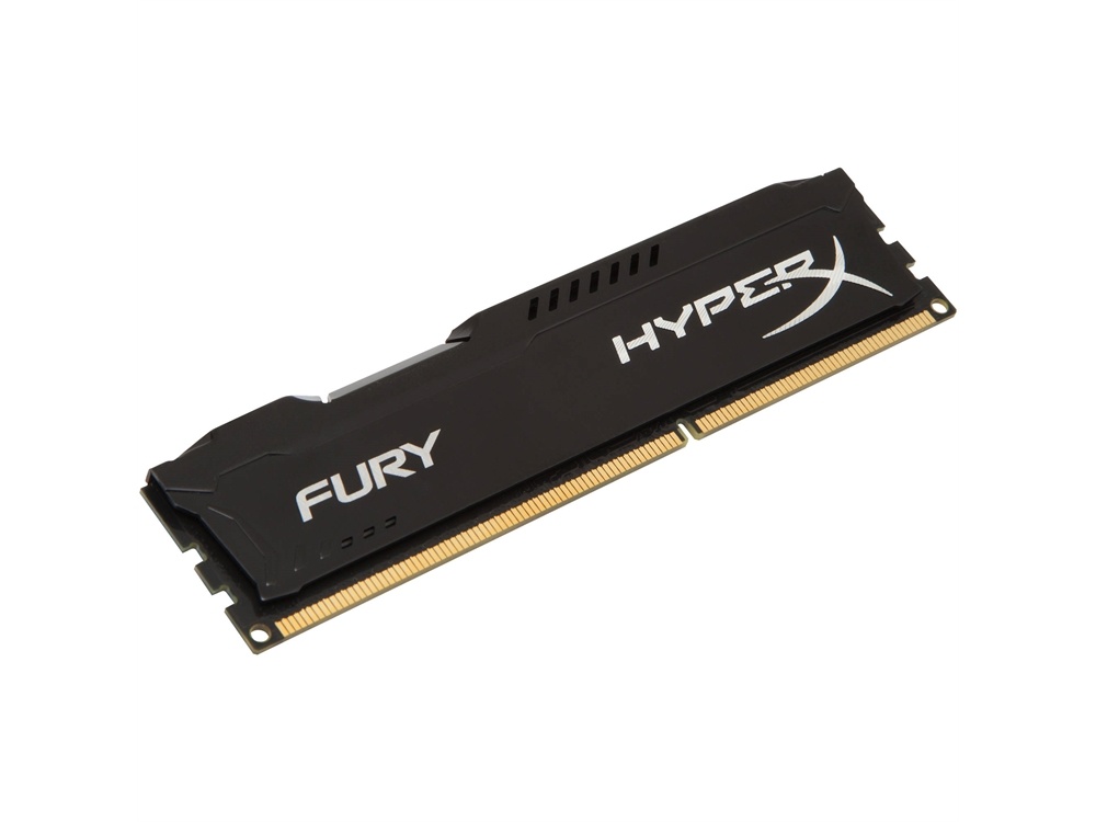 Kingston 8GB HyperX FURY DDR3 1600 MHz DIMM Memory Module (Black)