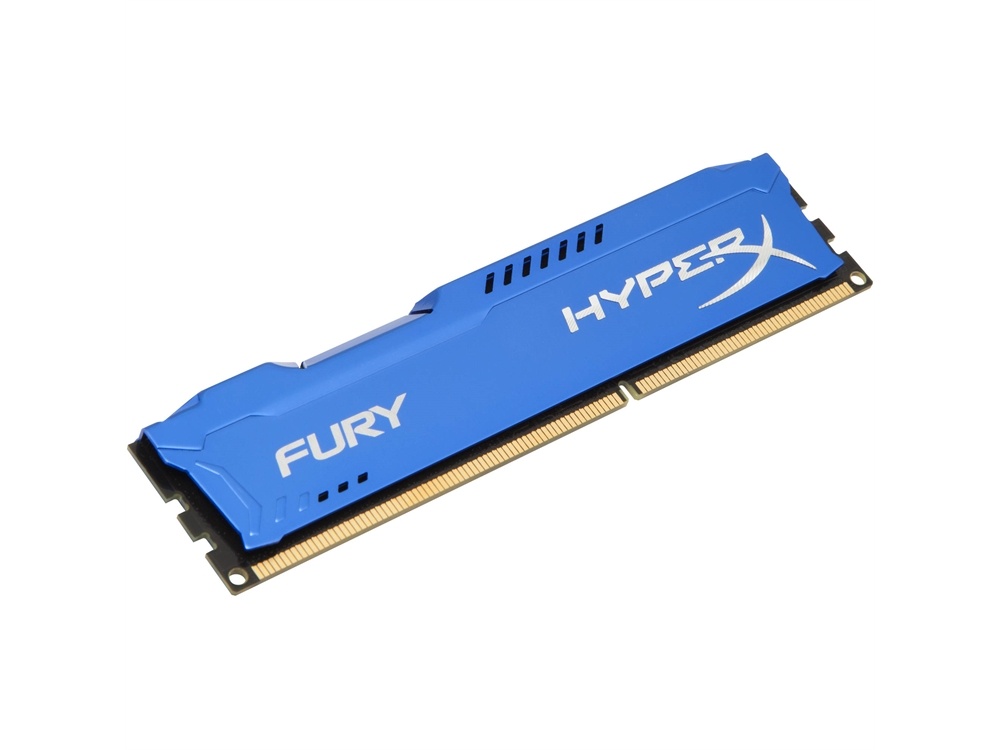 Kingston 8GB HyperX FURY DDR3 1600 MHz DIMM Memory Module (Blue)