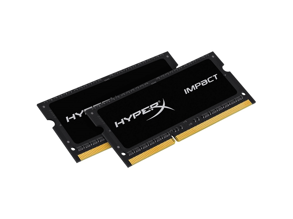 Kingston 8GB HyperX IMPACT DDR3L 1600 MHz SO-DIMM Memory Kit (2 x 4GB)