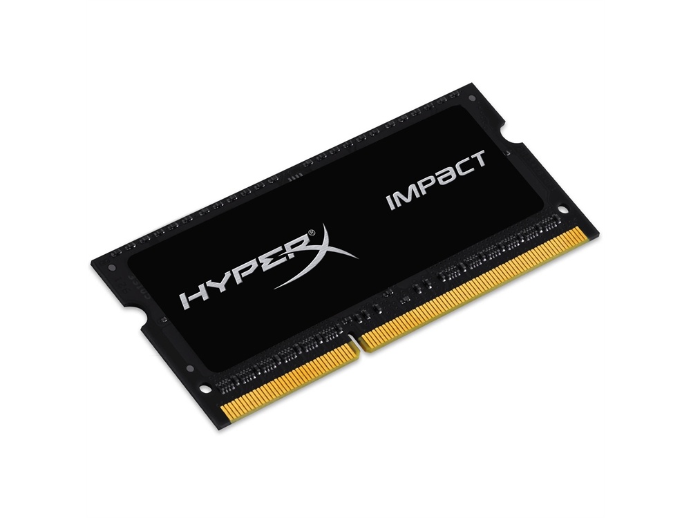 Kingston 4GB HyperX IMPACT DDR3L 1600 MHz SO-DIMM Memory Module (Black)