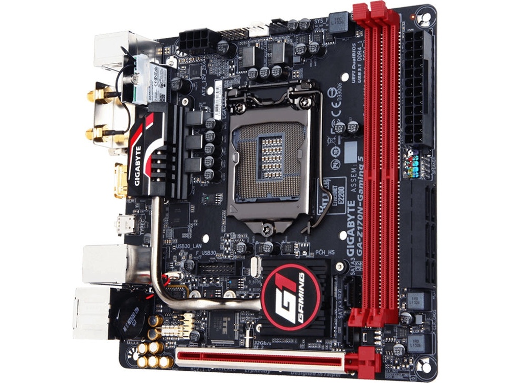 Gigabyte GA-Z170N-Gaming 5 Mini-ITX Motherboard