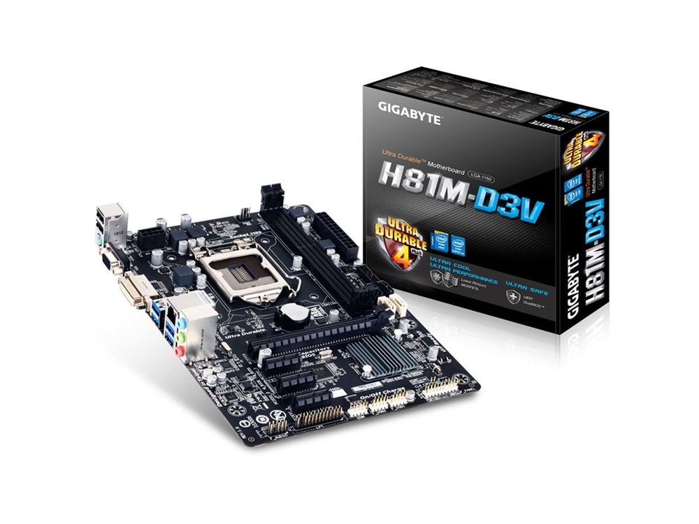 Gigabyte GA-H81M-D3V Micro-ATX Motherboard
