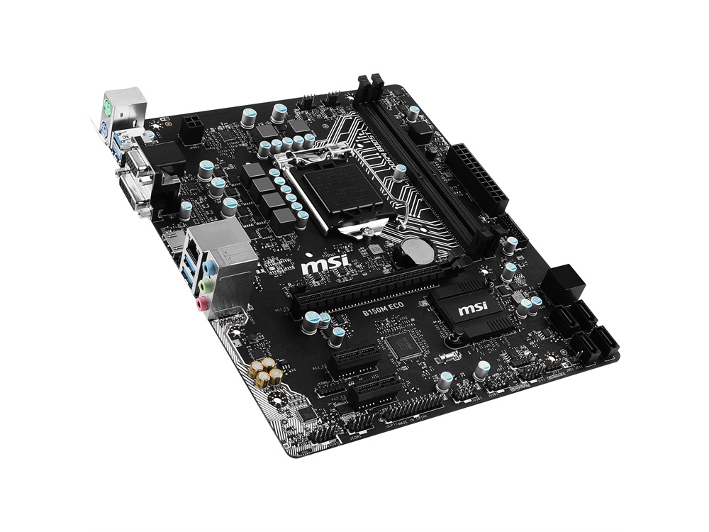 MSI B150M ECO LGA 1151 mATX Motherboard