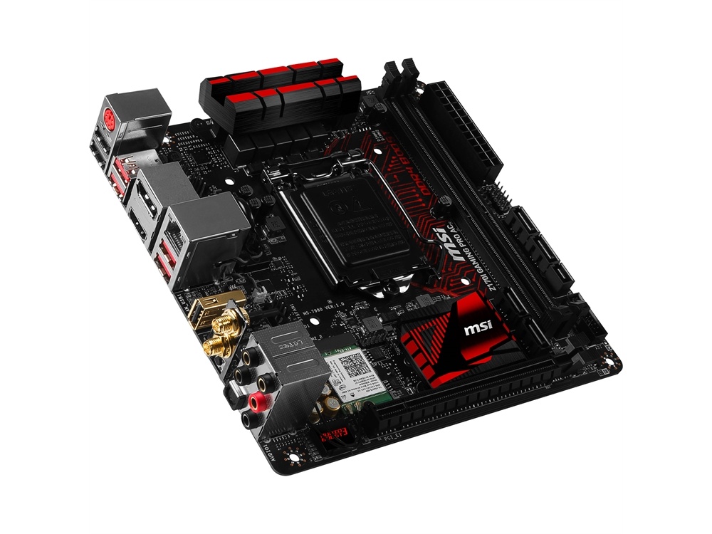 MSI Z170I Gaming Pro AC Mini-ITX Motherboard