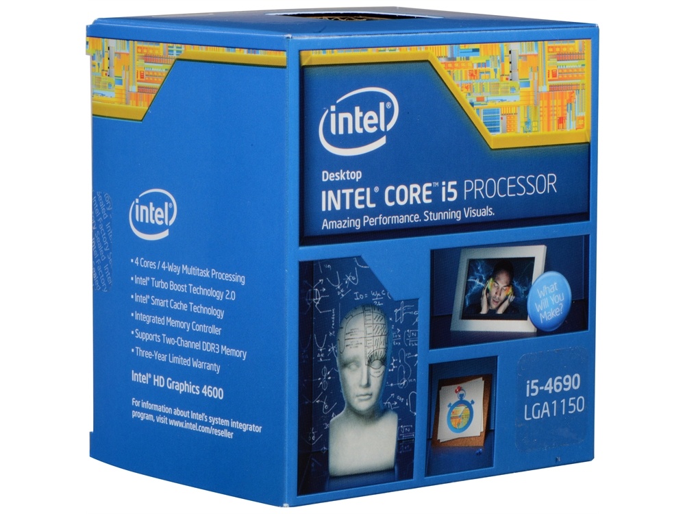 Intel Core i5-4690 3.5 GHz Quad-Core LGA 1150 Processor