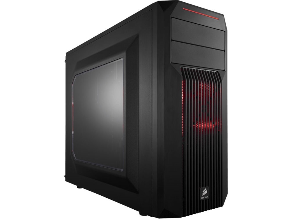 Corsair Carbide Series SPEC-02 Red LED Mid-Tower Gaming Case