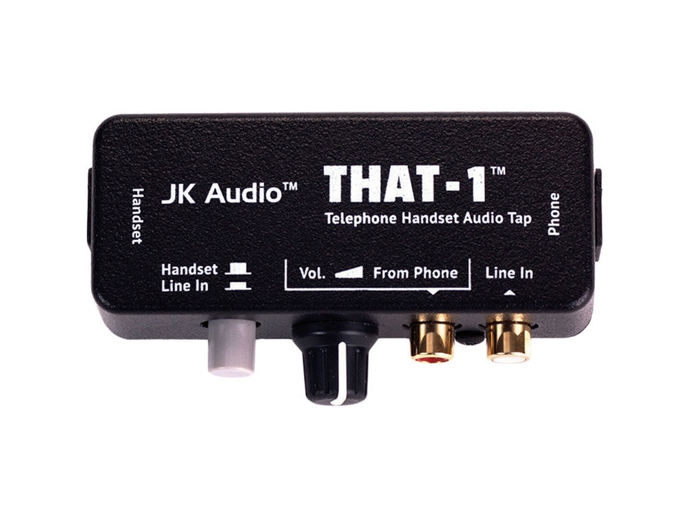 JK Audio THAT-1 Telephone Interface with RCA I/O