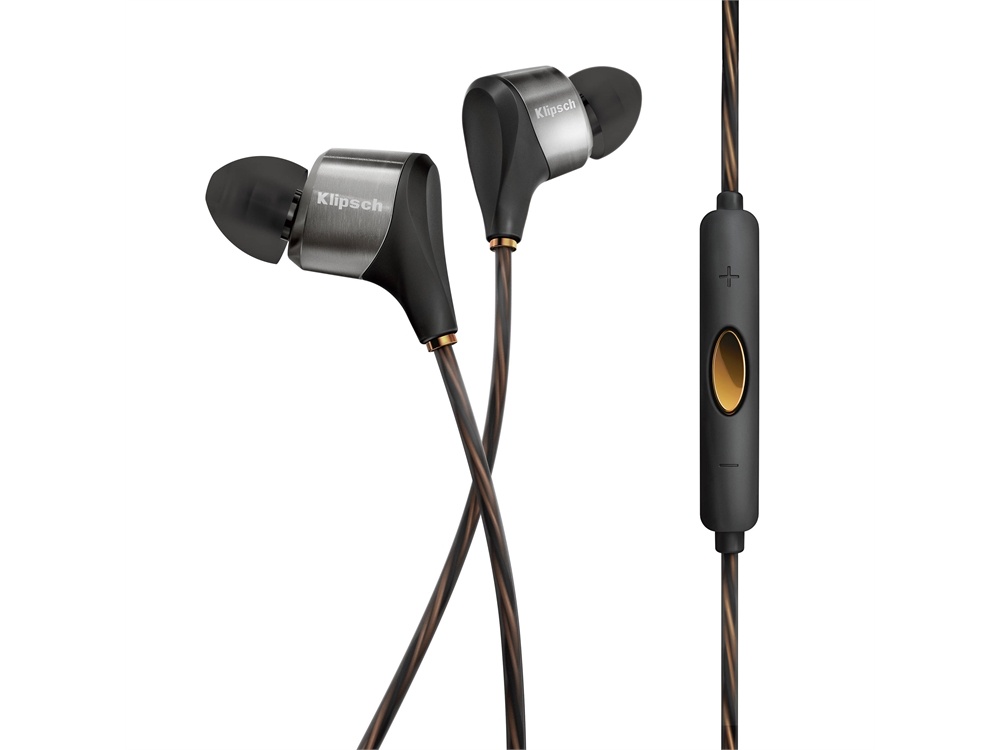 Klipsch XR8i Hybrid In-Ear Headphones (Black)