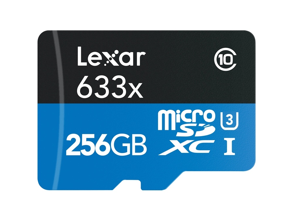 Lexar 256GB High Performance 633x microSDXC UHS-I Memory Card