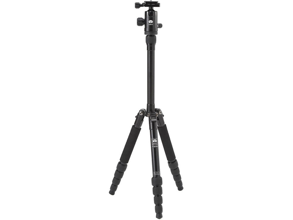 Sirui T-005 Aluminum Tripod with C-10 Ball Head (Black)