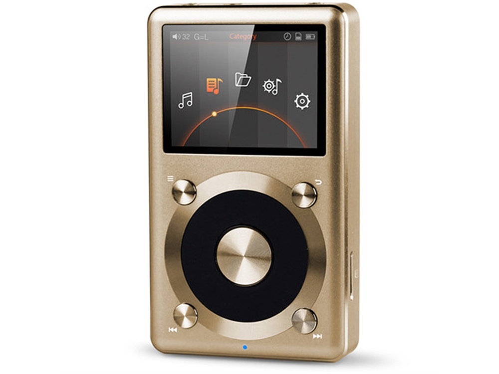 FiiO X3 (2nd Gen) Portable High Resolution Audio Player (Gold)