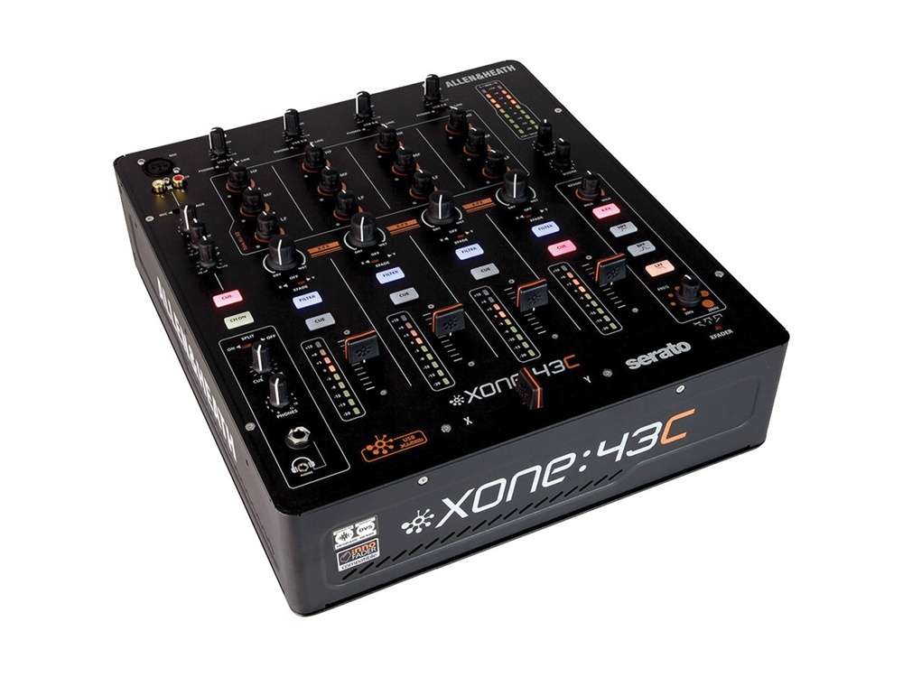 Allen & Heath XONE:43C - 4+1 Channel DJ Mixer with Soundcard