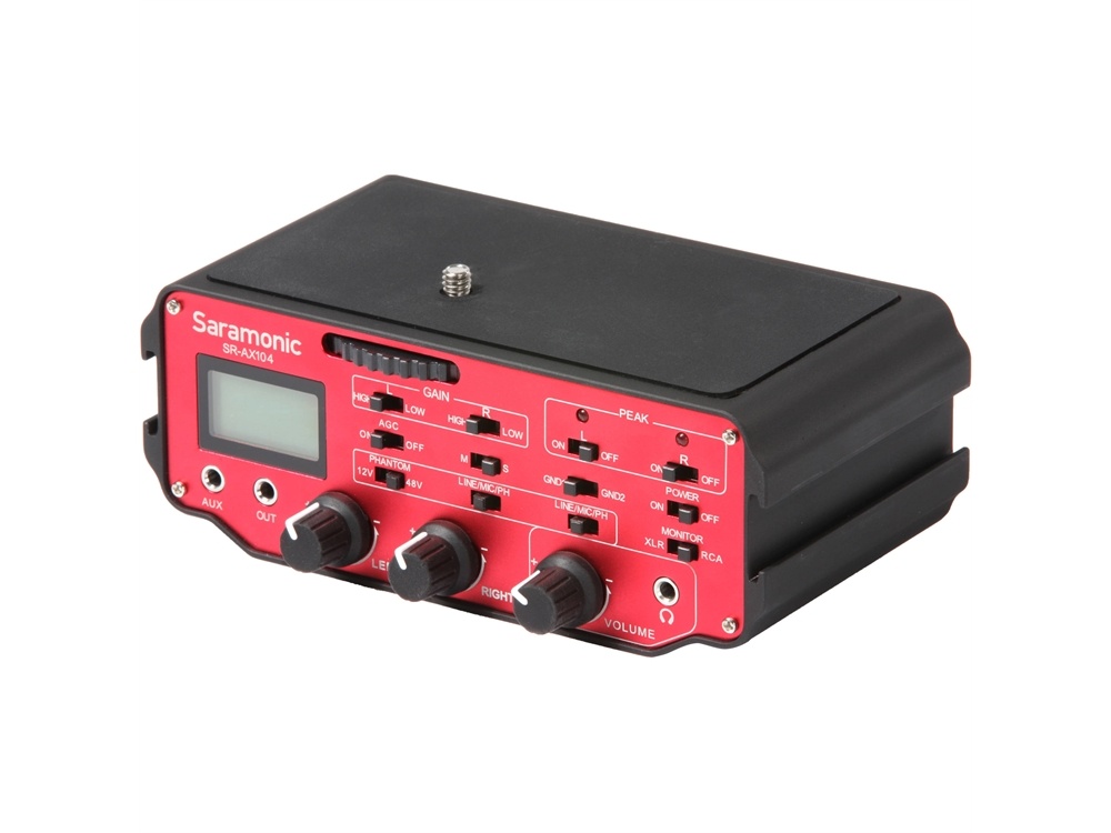 Saramonic SR-AX104 Channel XLR Audio Adapter for DSLRs