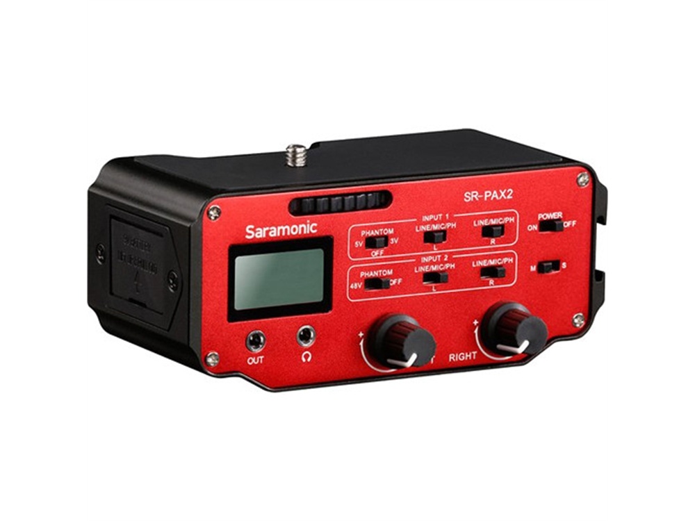 Saramonic SR-PAX2 Universal Audio Adapter for DSLR Camera