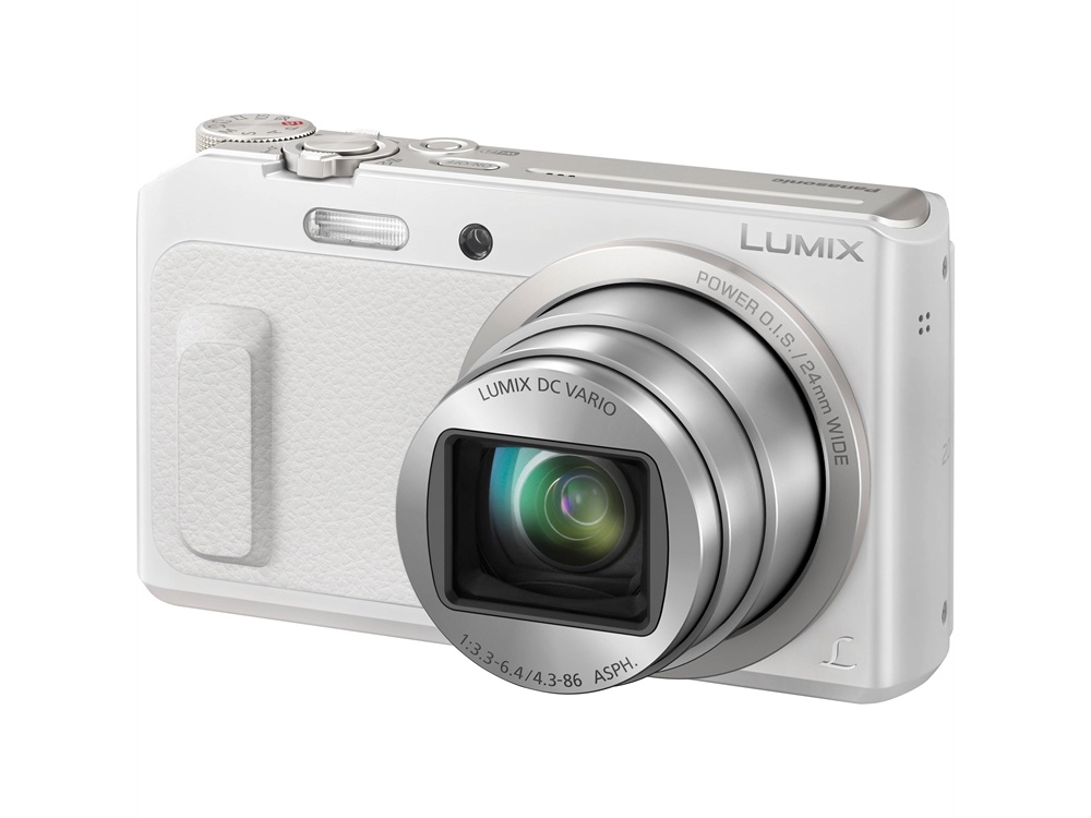 Panasonic Lumix DMC-ZS45 Digital Camera (White Body)