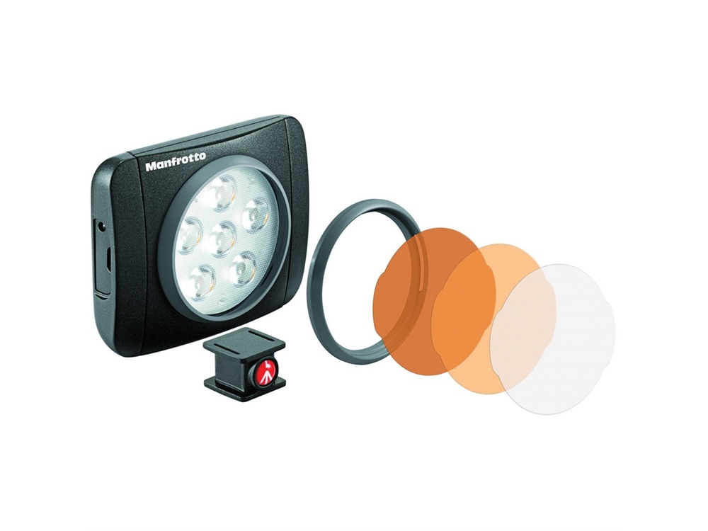 Manfrotto MLUMIEART Lumimuse 6 On-Camera LED Light (Black)