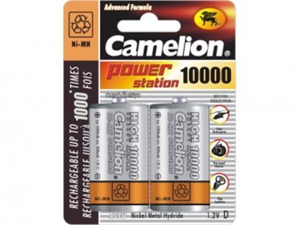 Camelion Rechargeable10000MAH (D-2 PK)