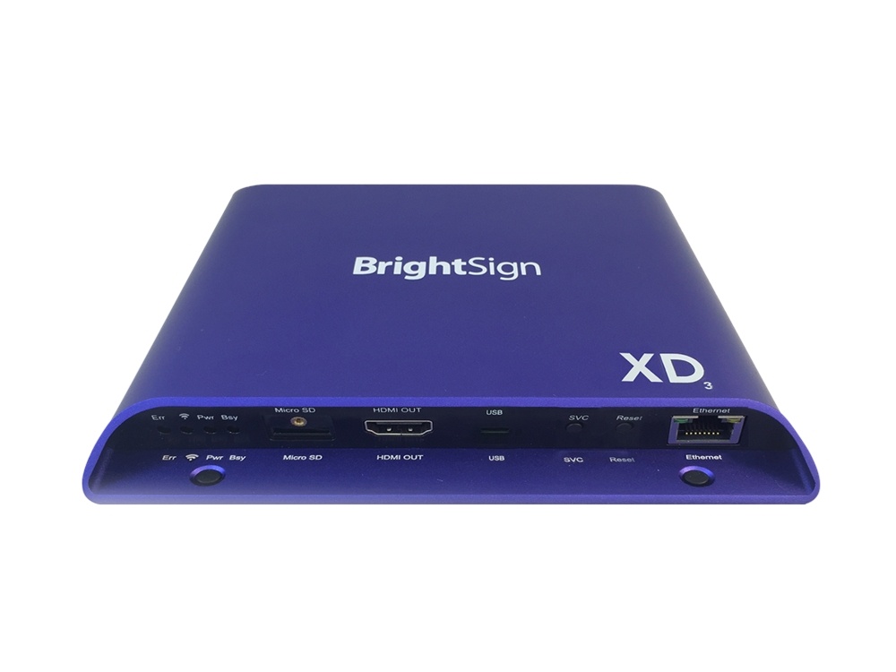 BrightSign XD1033 Advanced Expanded Interactive Media Player