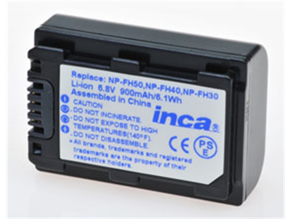 INCA Battery Rep Sony (NP-FH50)