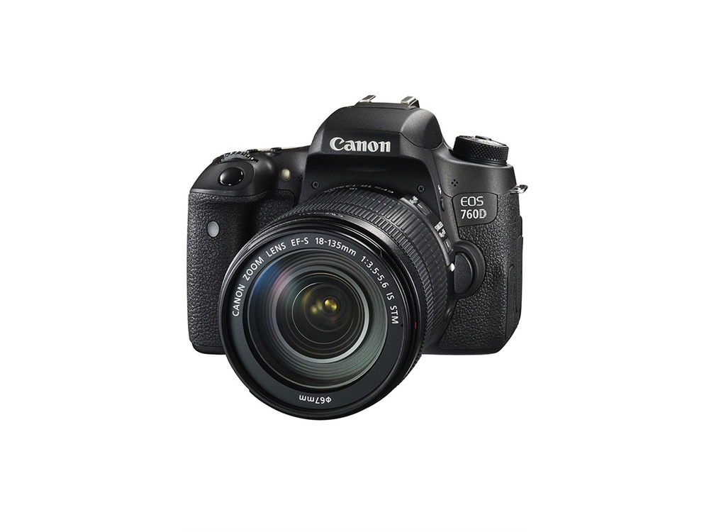 Canon EOS 760D DSLR Camera with 18-135mm Lens
